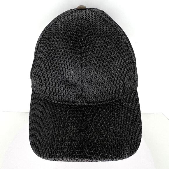 Lululemon OS Baller Hat Cap Spacer Mesh Adjustable Black *flaw - Picture 1 of 7